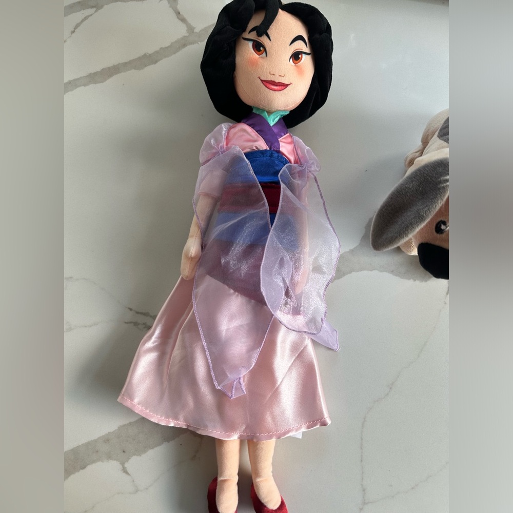 Disney Mulan and Little Brother Plush Set - Picture 2 of 4